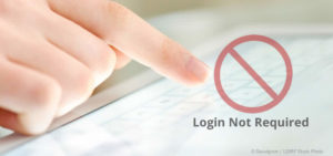 login not required at GRASP